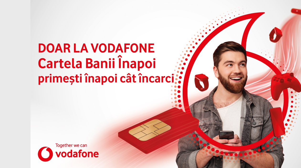 Cartela Banii Înapoi - Vodafone
