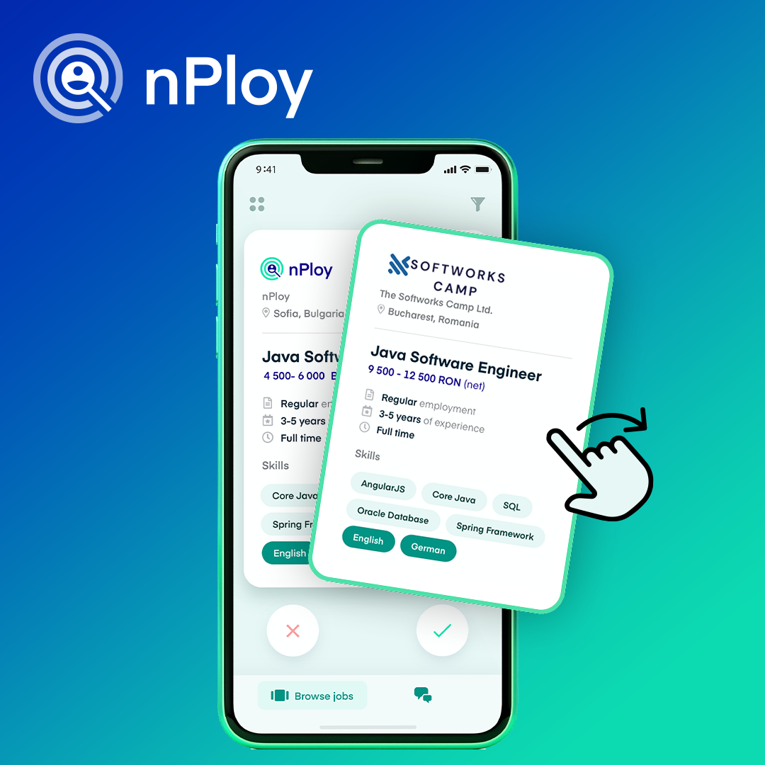 nPloy, o aplicație de job matching se extinde pe piața din România 1 nPloy app