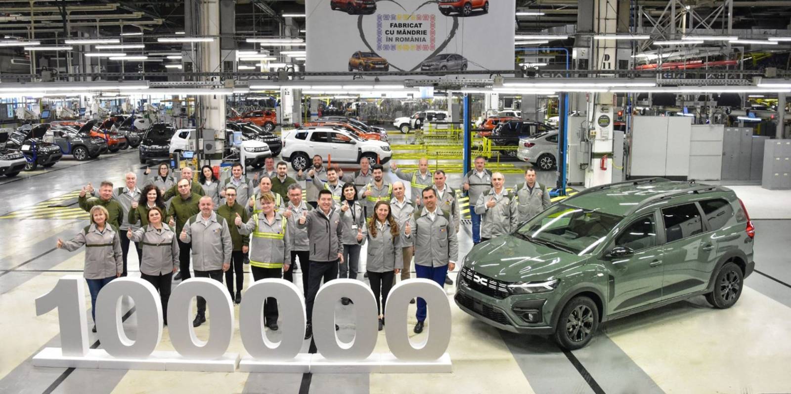 Dacia Jogger - productie