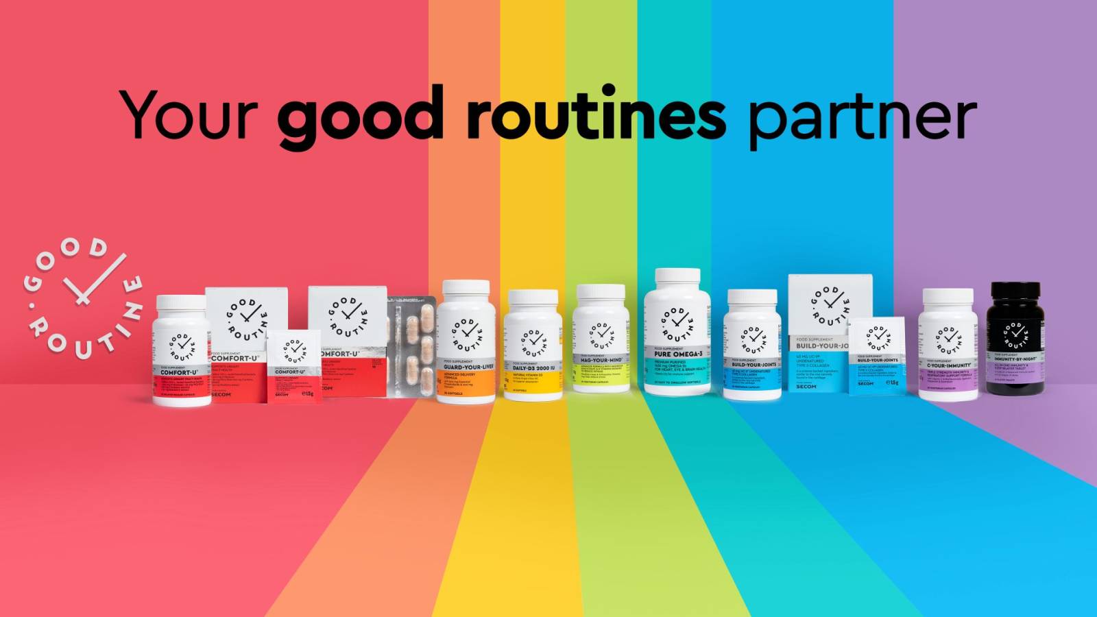 Brandul de suplimente Good Routine®, creat de Secom® Healthcare Group, își extinde prezența pe piața...
