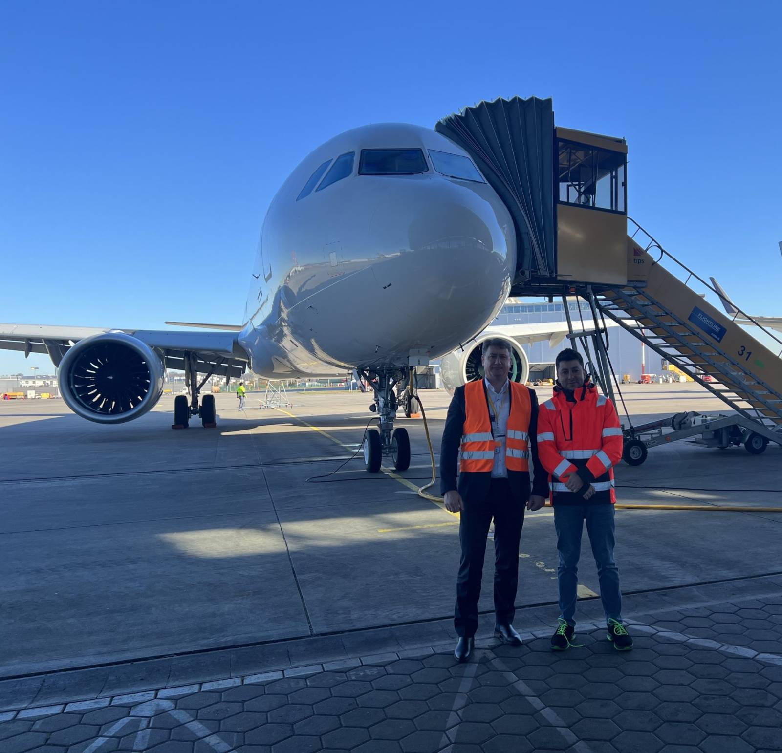 HiSky are prima aeronavă Airbus 321 neo LR înregistrată în România