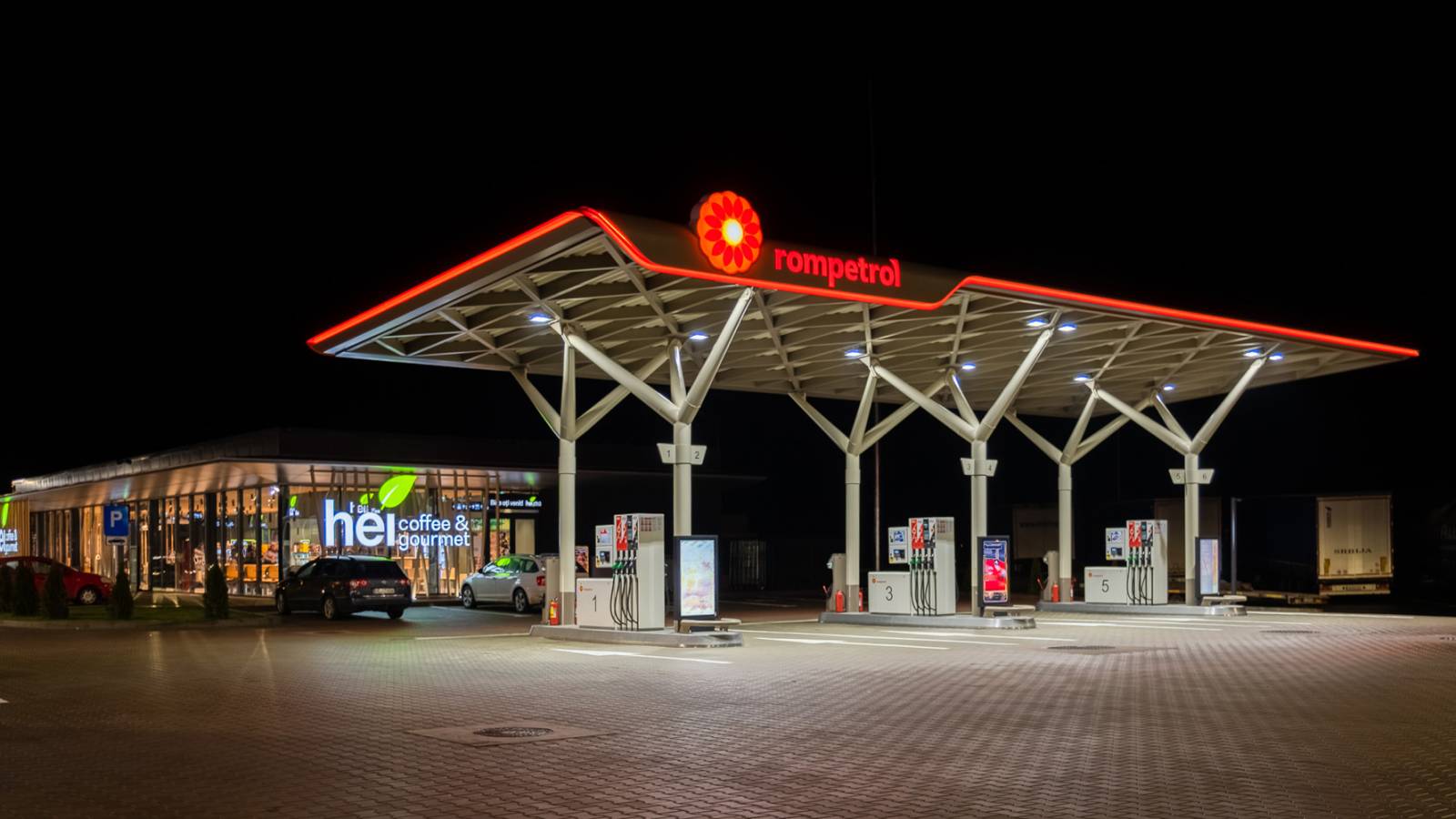 Rompetrol - benzinarie A1