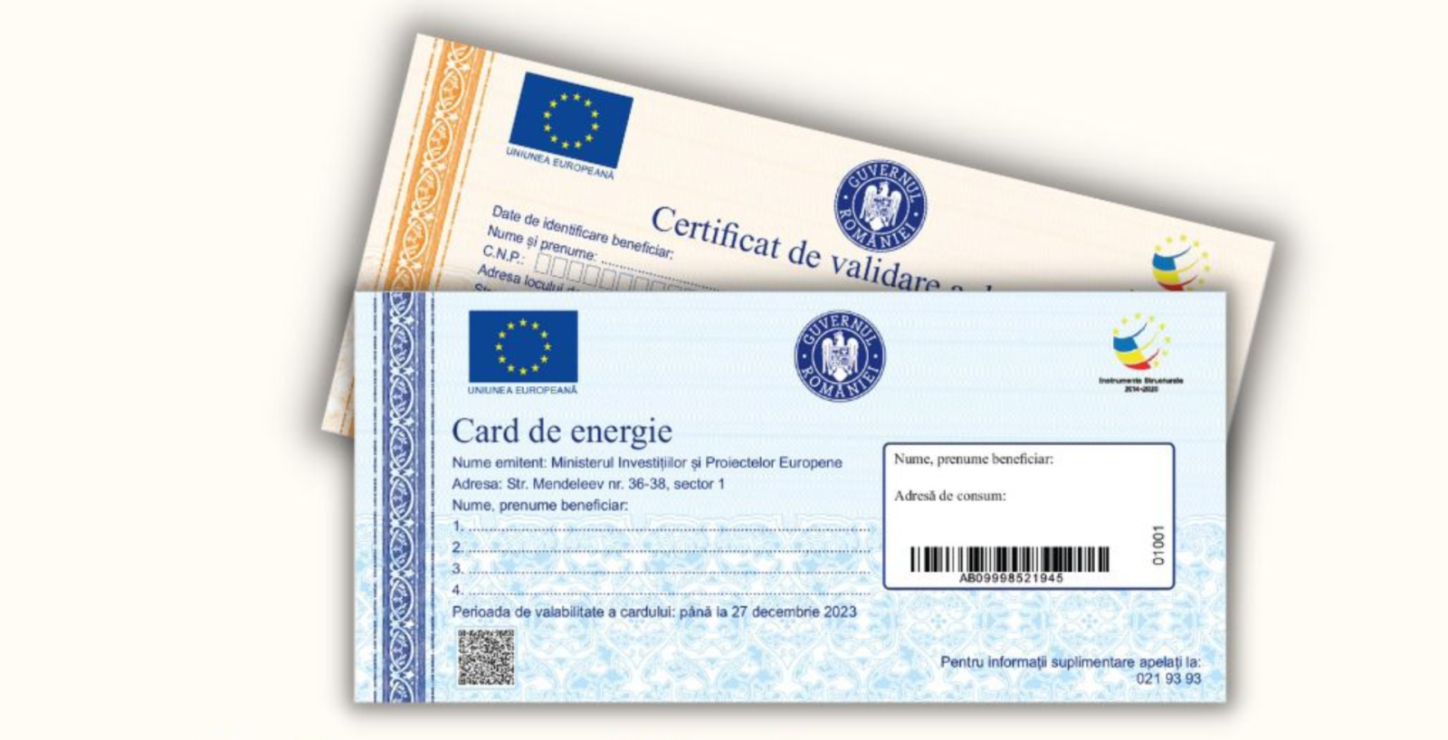 Peste 2 milioane de facturi au fost plătite folosind cardul de energie