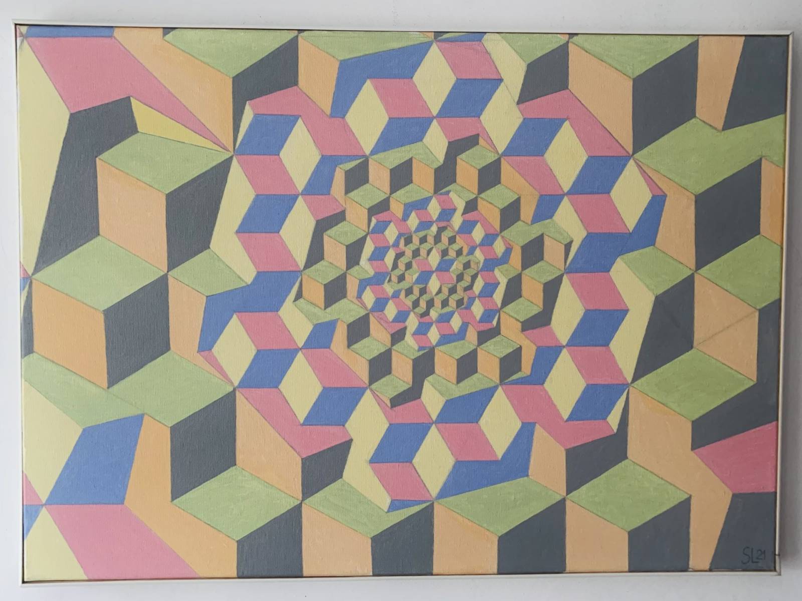 CARANTINA – o nouă expoziție surprinzătoare de pictură creată cu un instinct coloristic cu totul spe...