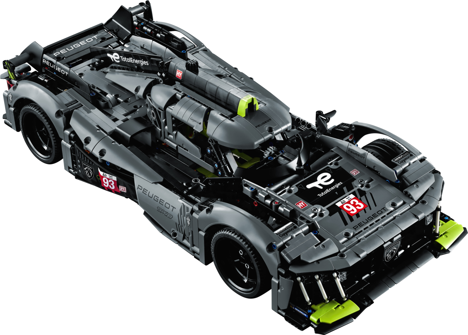 Hipercarul 9X8, recreat din piese LEGO 1 42156 Back 02