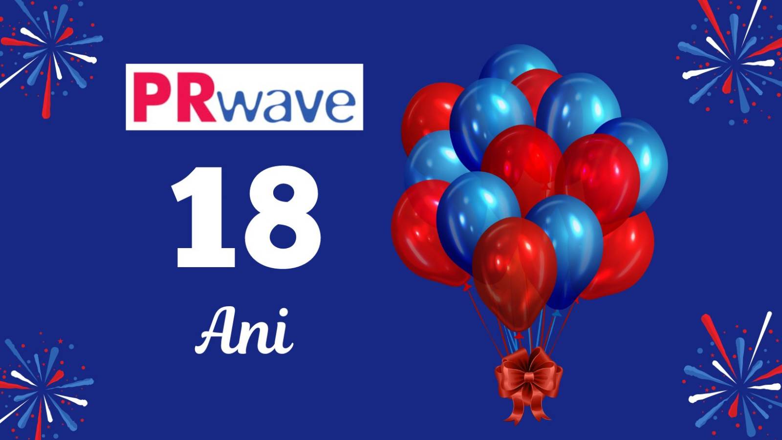 PRwave.ro a aniversat 18 ani pe 18 aprilie