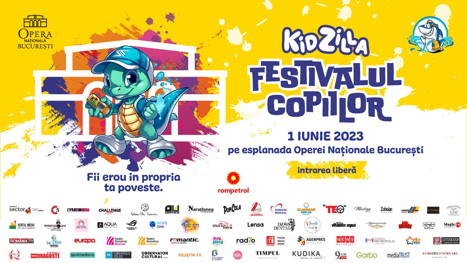 Opera Națională București organizează, pe esplanadă, Ziua Copilului