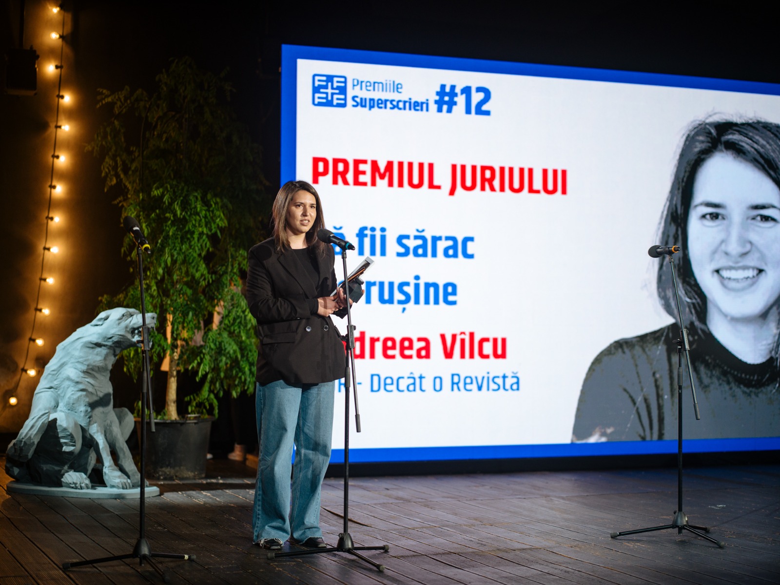 Premiul Juriului a mers către o reprezentantă a noii generații de jurnaliști, Andreea Vîlcu