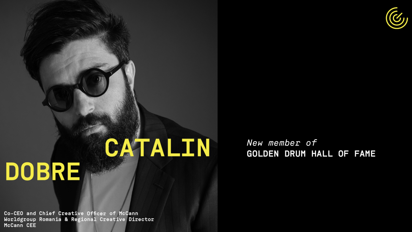Cătălin Dobre este noul membru al Golden Drum Hall of Fame