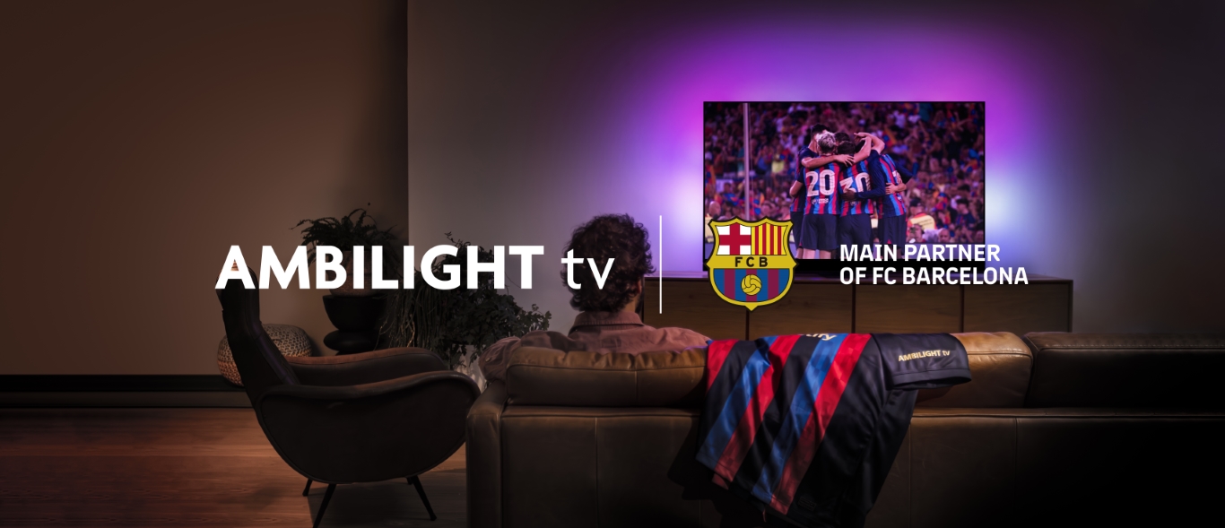 Parteneriat ”Ambilight” între TP Vision și FC Barcelona