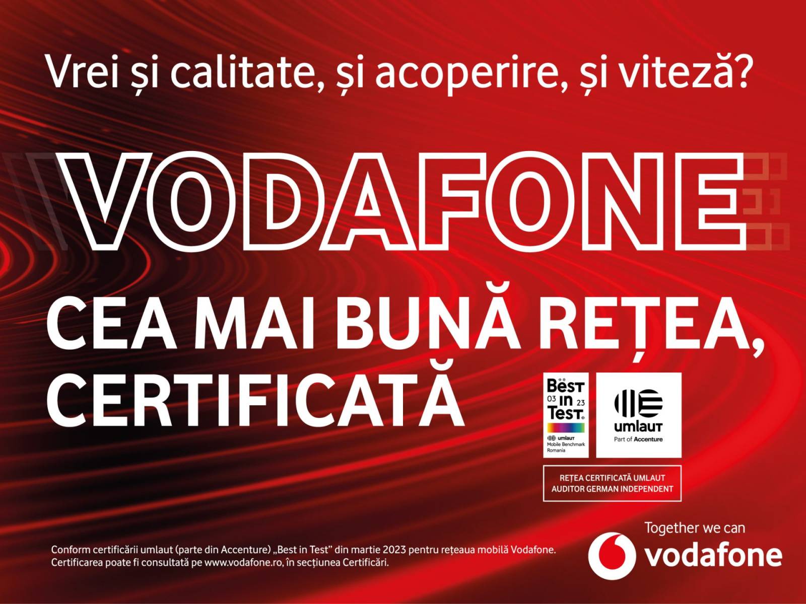 Vodafone certificare umlaut