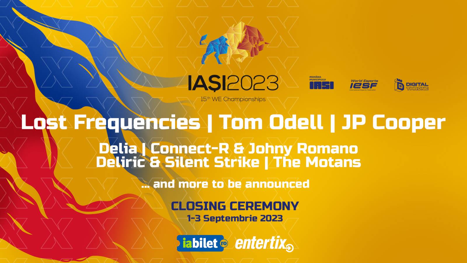 Lost Frenquencies, JP Cooper si Tom Odell vin la Campionatul Mondial de Esports – Digital Throne de ...