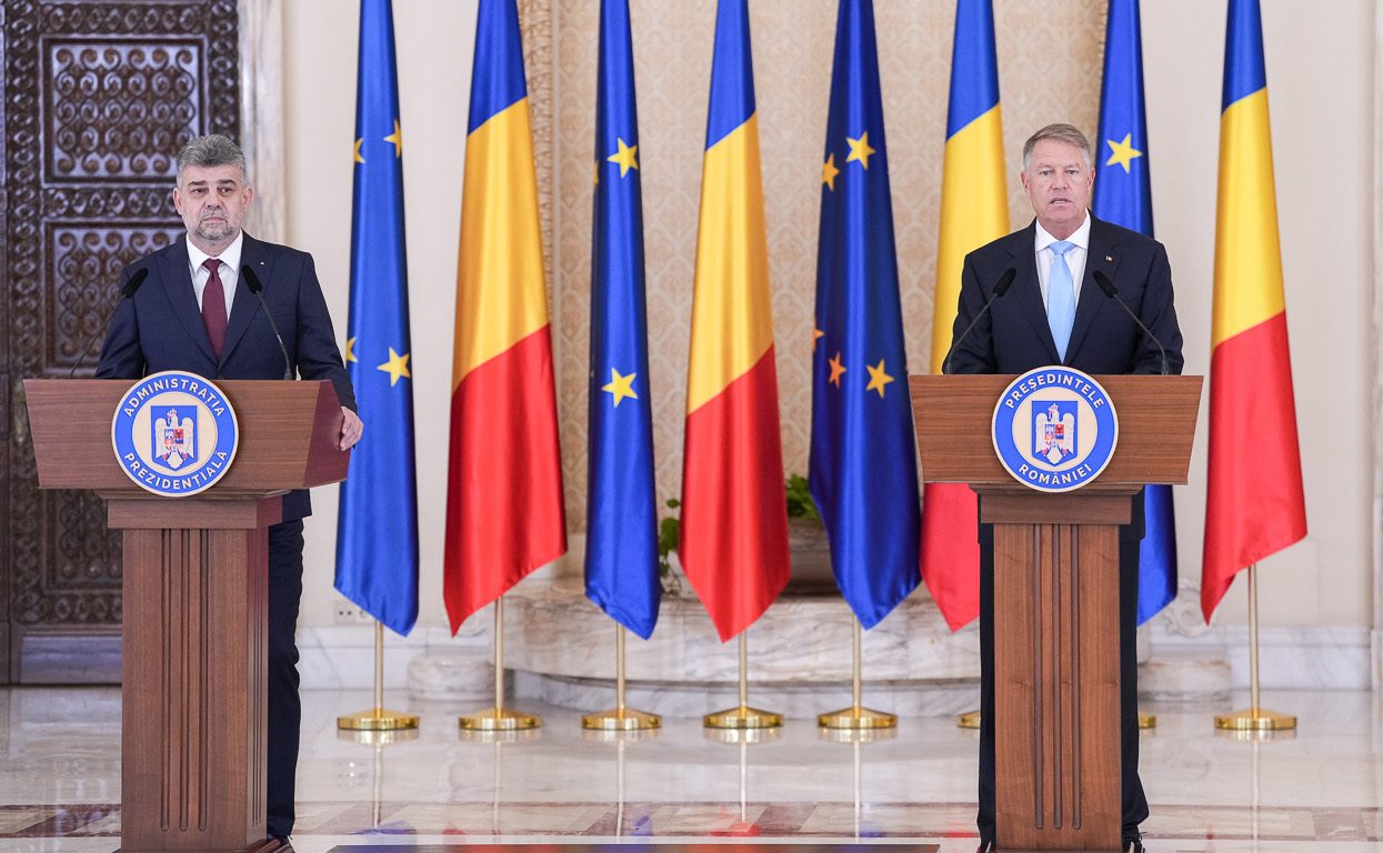 Marcel Ciolacu - Klaus Iohannis - desemnare premier