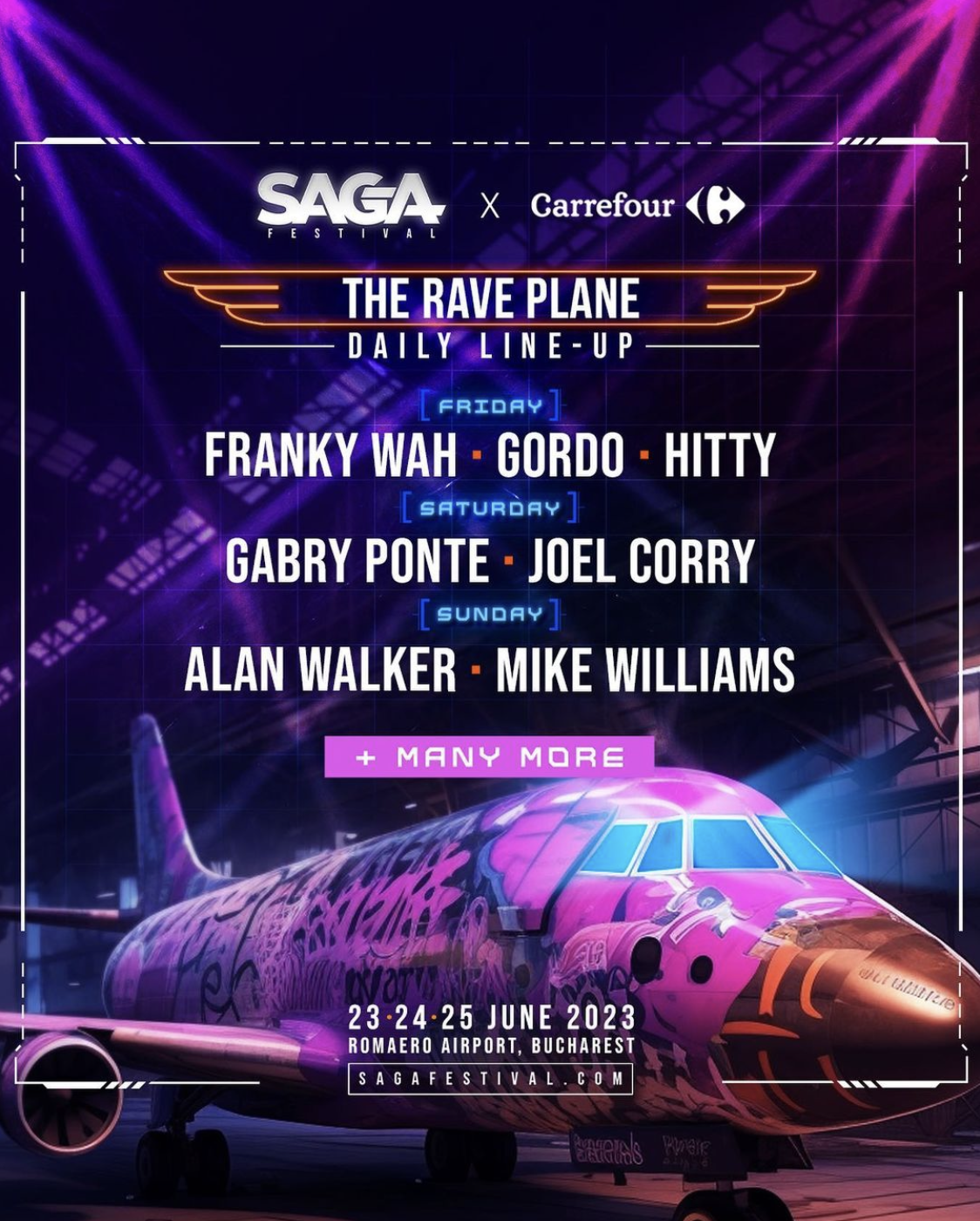 SAGA Festival lansează SAGA Rave Plane, o scenă în avion cu petreceri exclusiviste