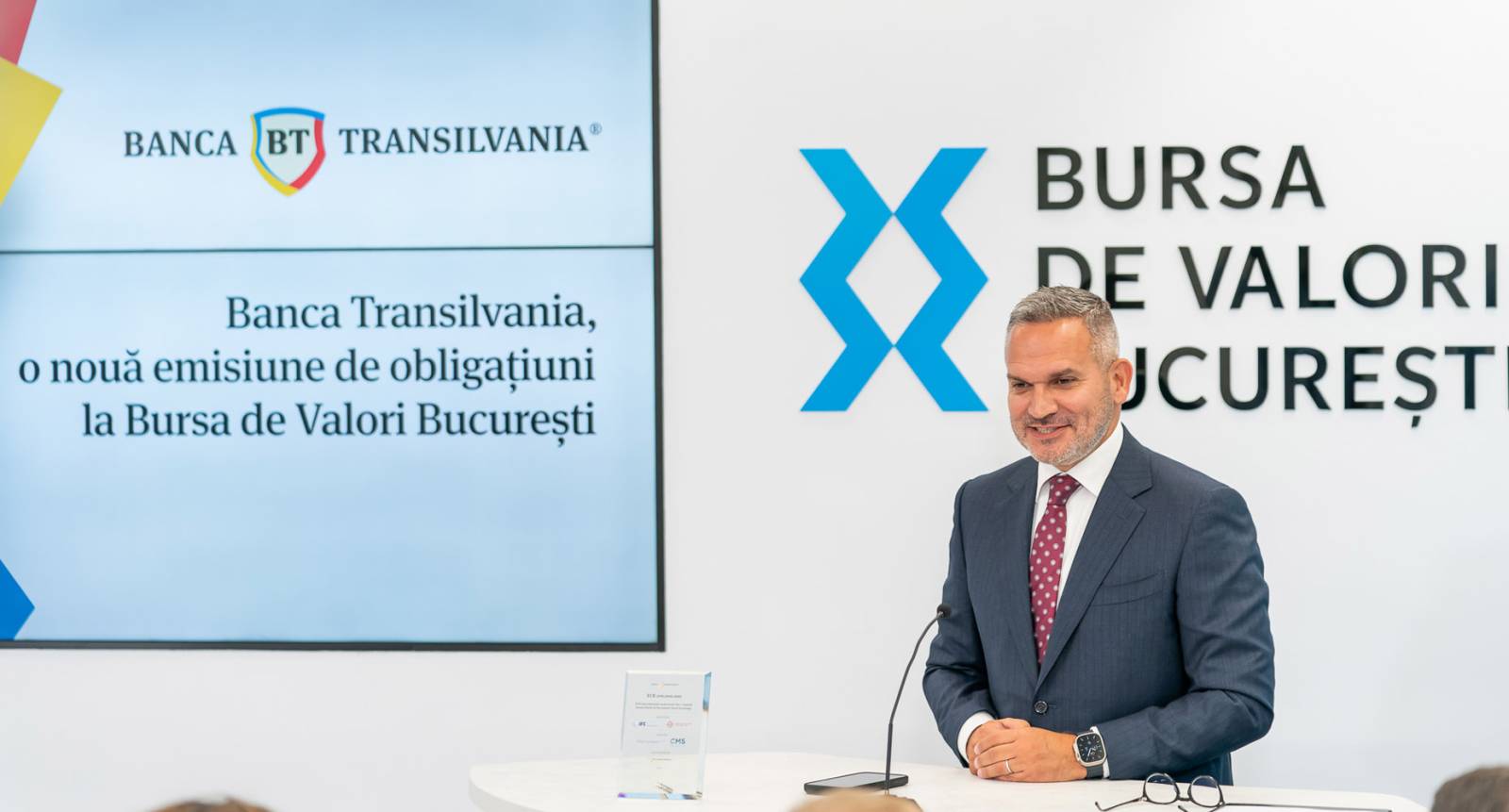Ömer Tetik -obligatiuni Banca Transilvania - BVB