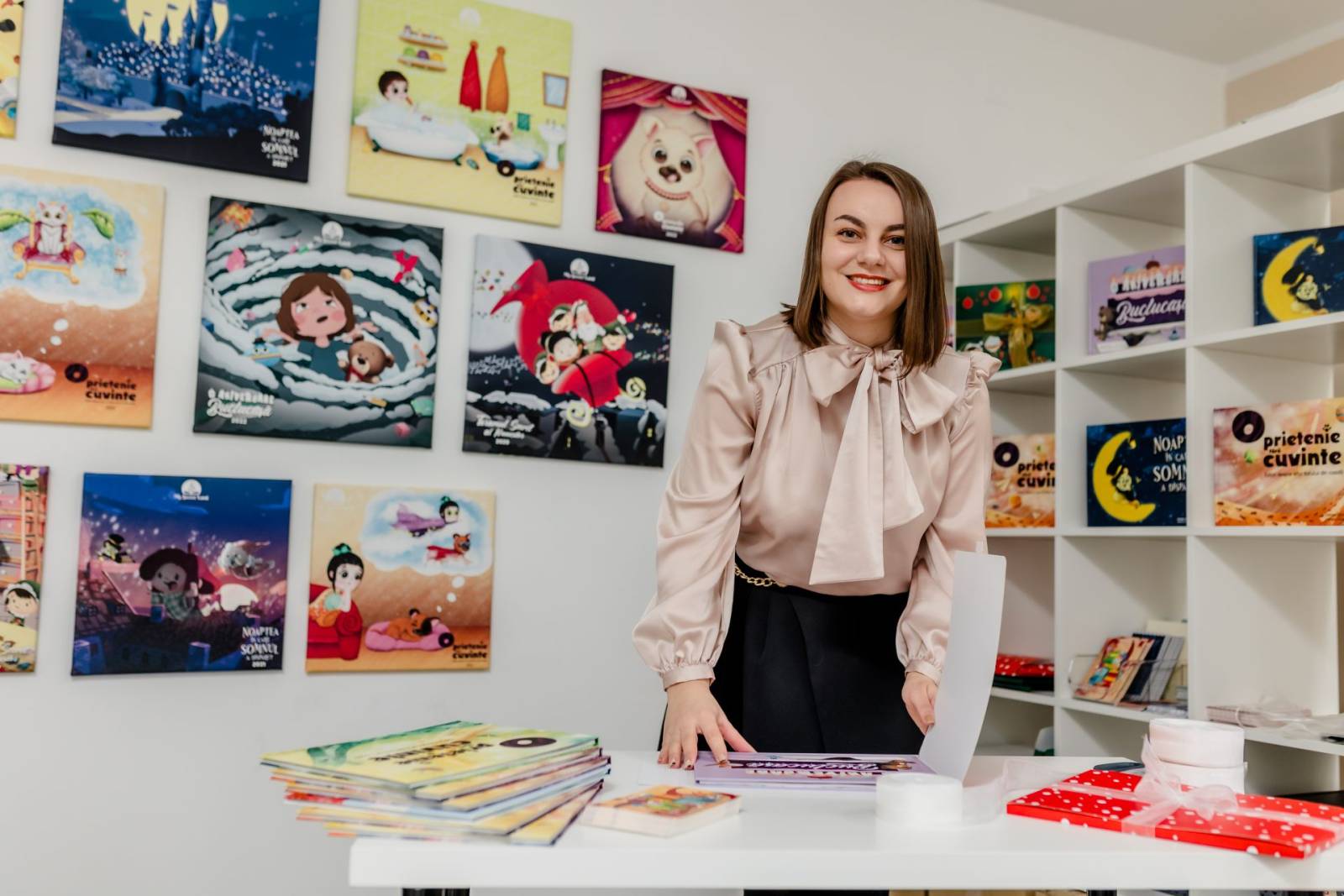 Cristina Clima, fondator My Secret Land, își propune să ofere 500 de cărți personalizate copiilor de la sate