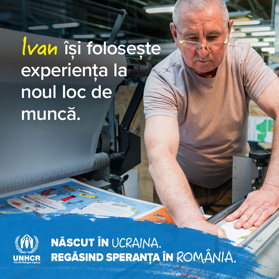 „Născut în Ucraina. Regăsind speranța în România”, campanie lansată de Agenția ONU pentru refugiați 2 UNHCR Campanie refugiati ucraineni 4