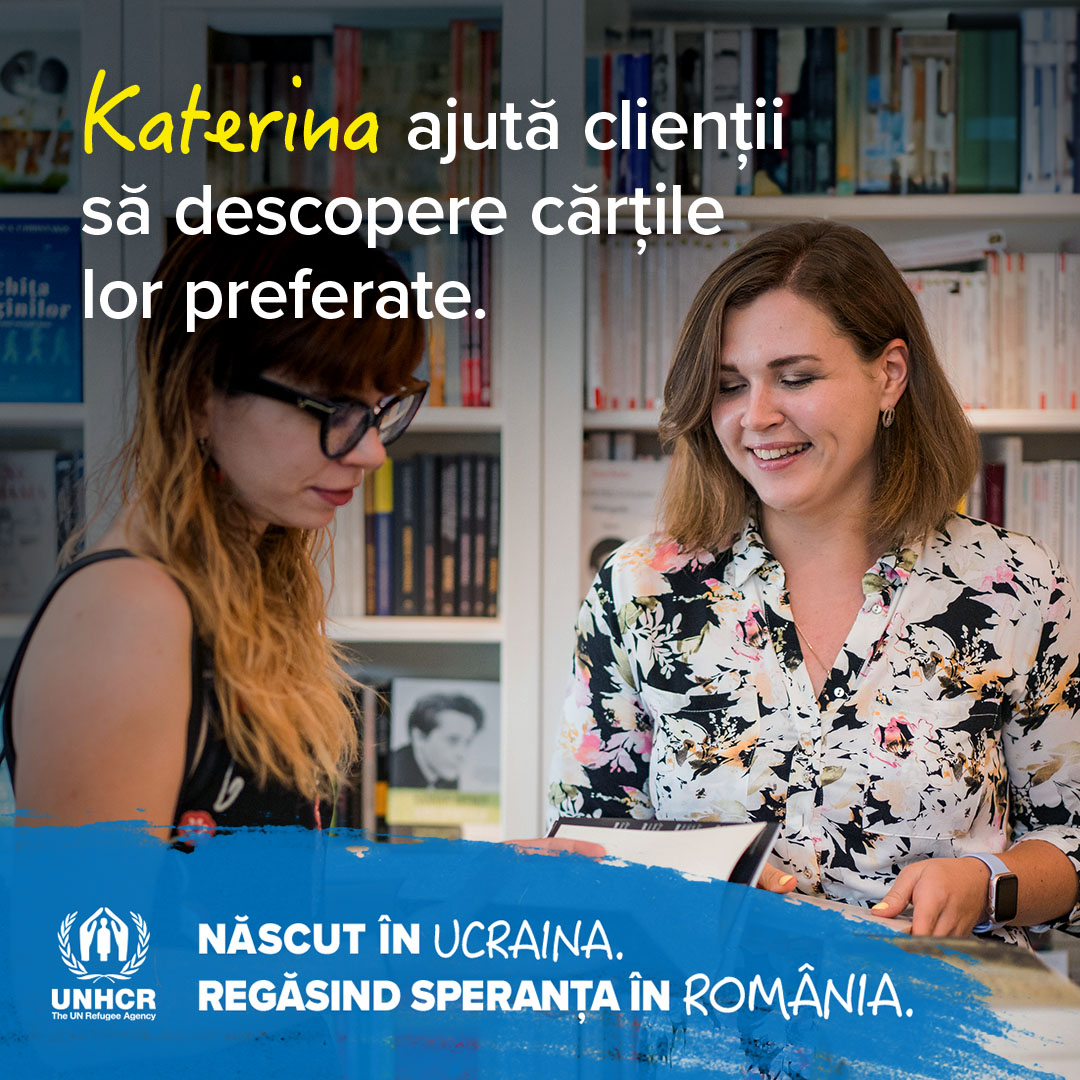 „Născut în Ucraina. Regăsind speranța în România”, campanie lansată de Agenția ONU pentru refugiați 3 UNHCR Campanie refugiati ucraineni 5