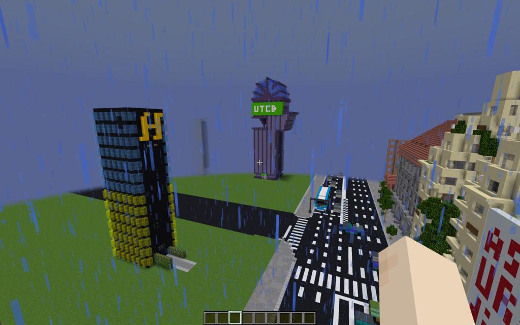 Tinerii reconstruiesc Bucureștiul în Minecraft în cadrul campaniei 2023 de admitere la UTCB, coordonată de Cognition