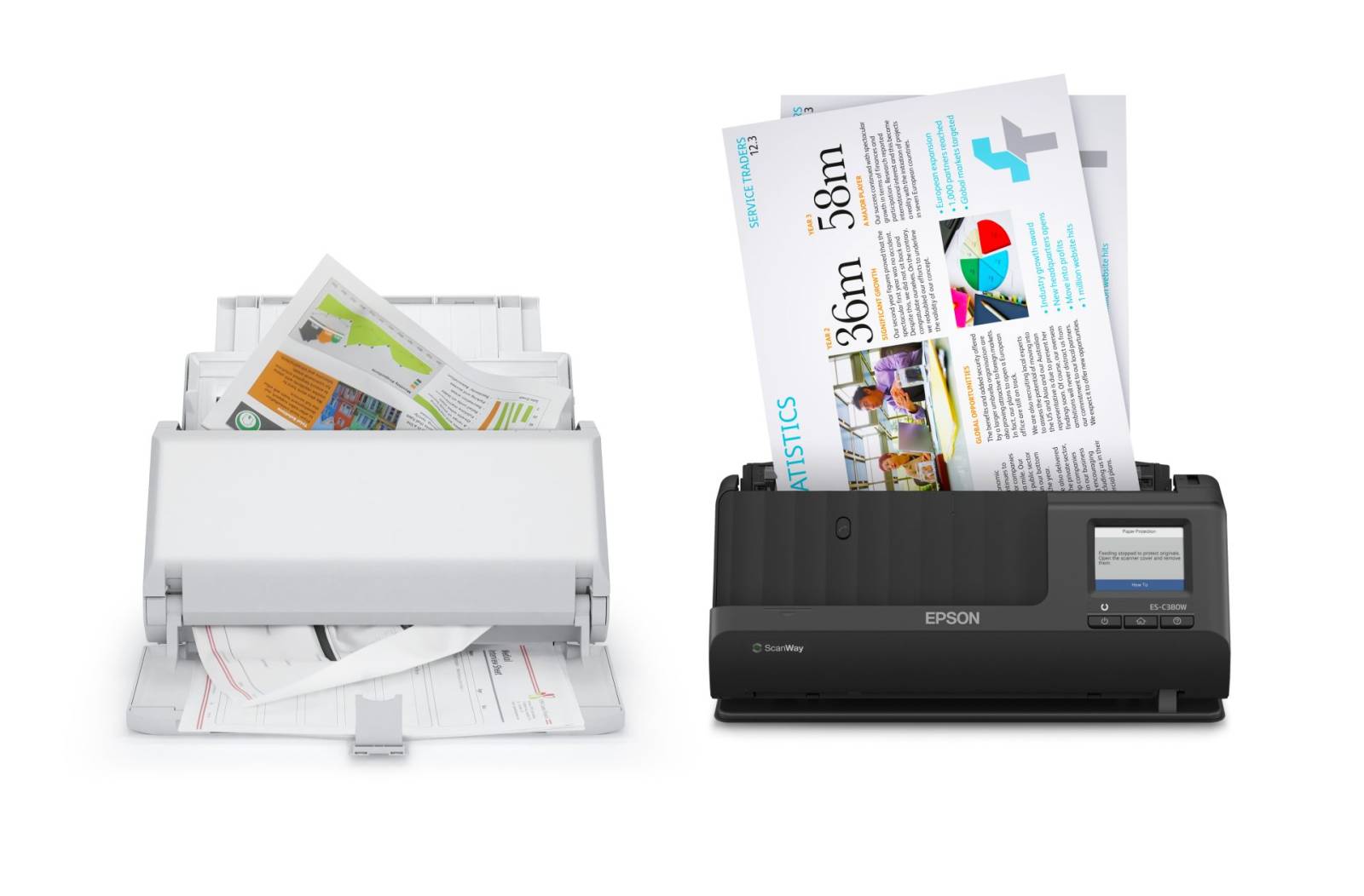 Epson lansează scanere compacte, de birou