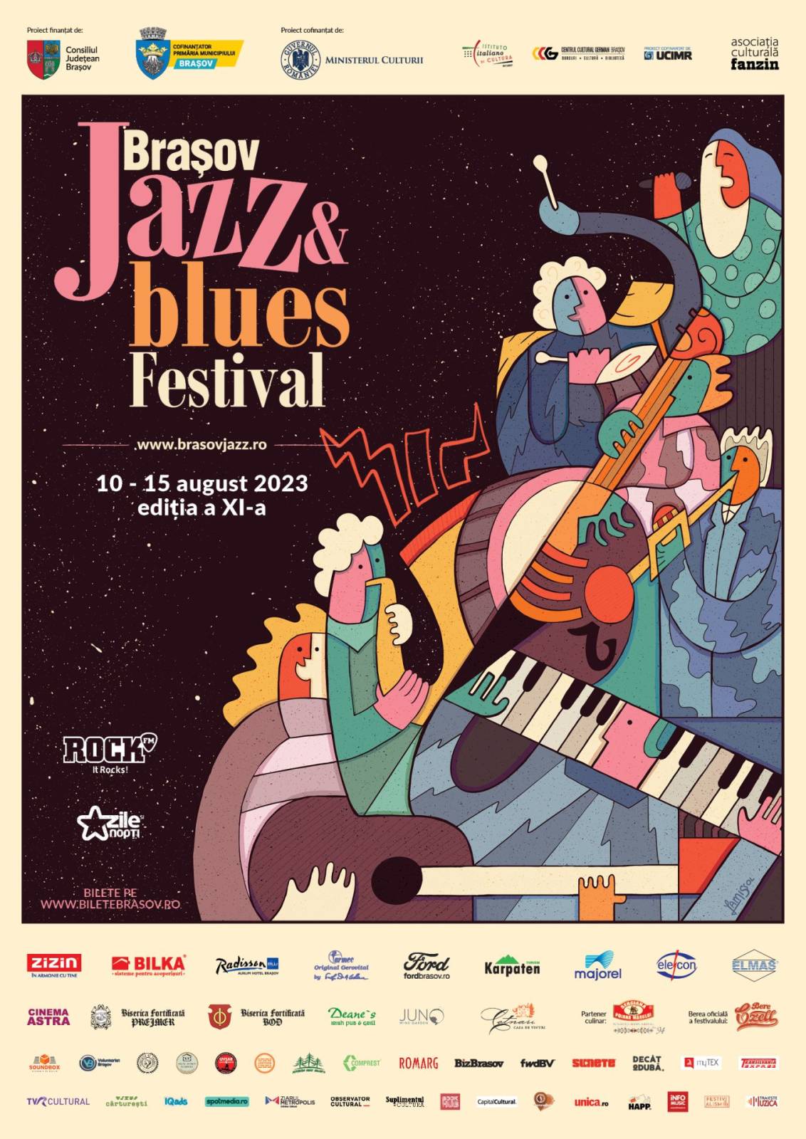 6 zile, 54 de evenimente, 5 scene și peste 100 de artiști din 9 țări la ediția din acest an Brașov Jazz & Blues Festival 5 Brasov Jazz Blues Festival 2023