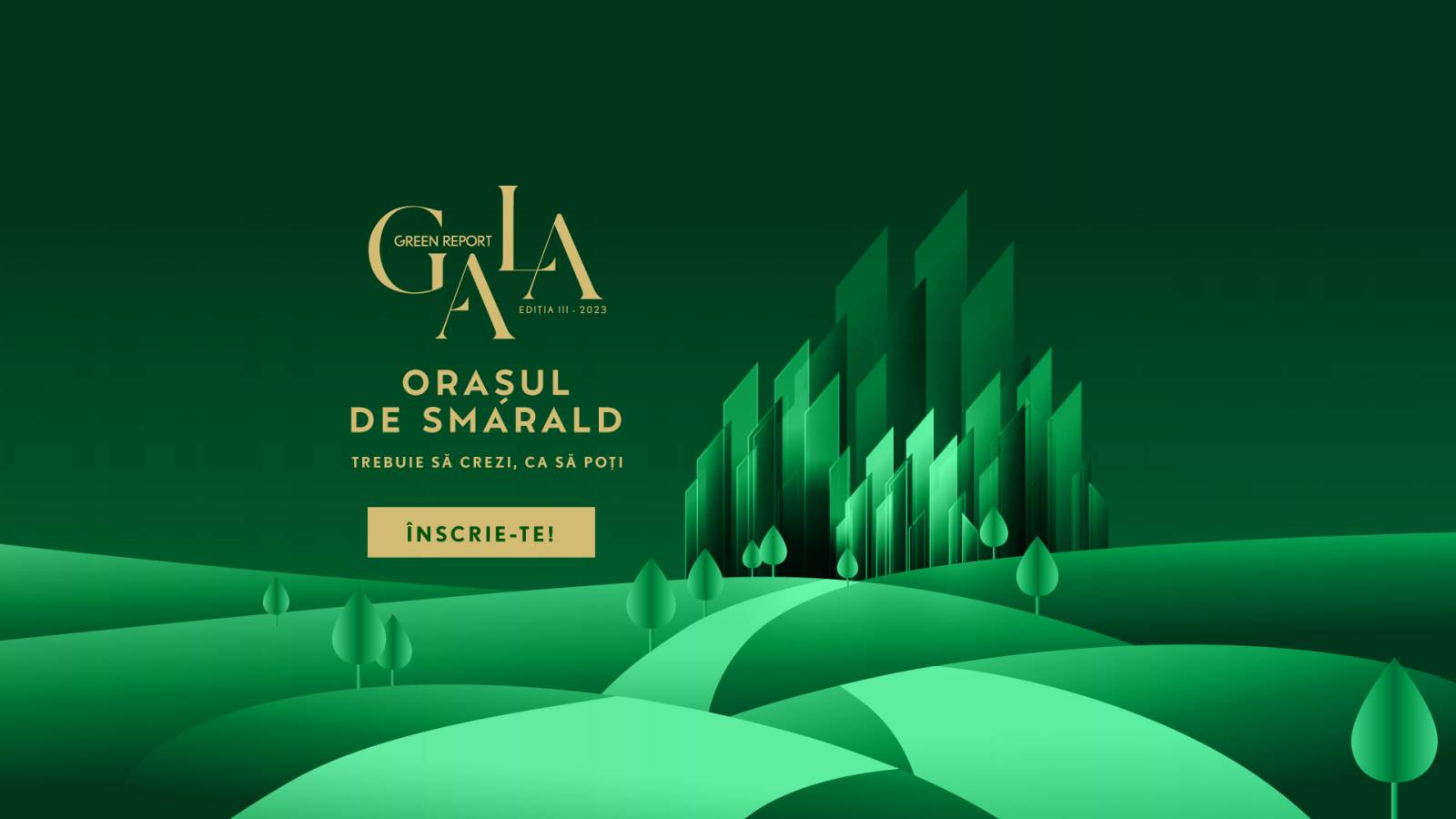 Încep înscrierile pentru a treia ediție a Galei Green Report