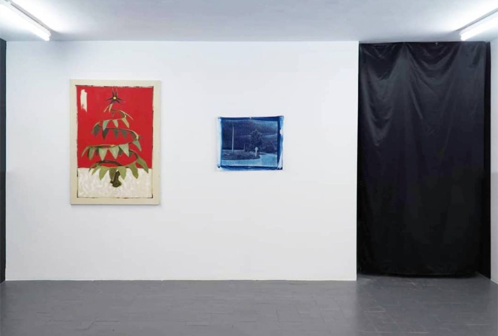 Grupul E T A J artist-run space traversează pentru prima dată Oceanul, în căutarea visului american 7 Razvan NASTASE cianotip gallery view