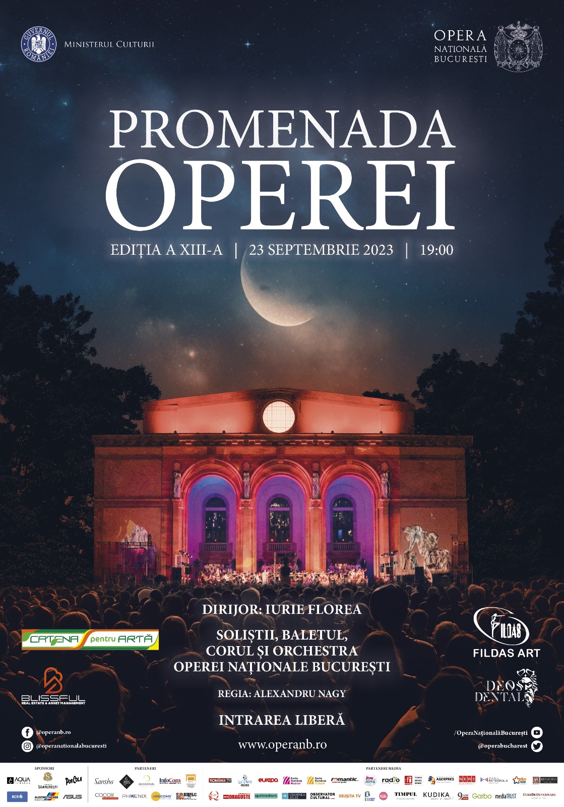 Opera Națională București prezintă Promenada Operei, ediția a XIII-a, în 23 septembrie pe esplanadă 1 Opera Națională București prezintă Promenada Operei, ediția a XIII-a, în 23 septembrie pe esplanadă