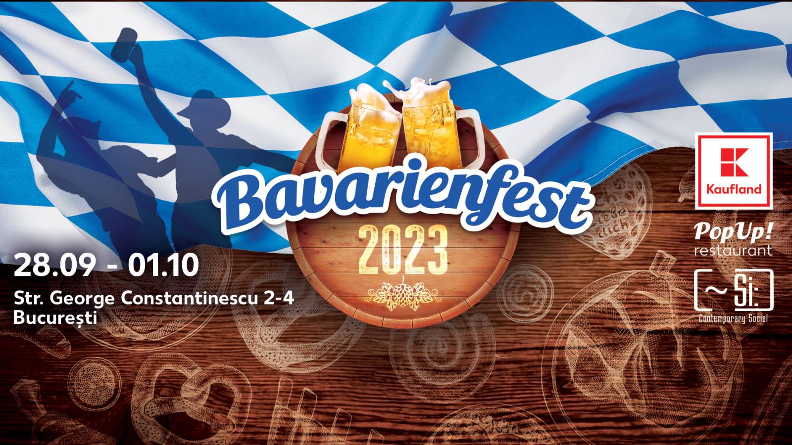 Bavarienfest: gustul și muzica Bavariei, la Kaufland Pop-Up Restaurant