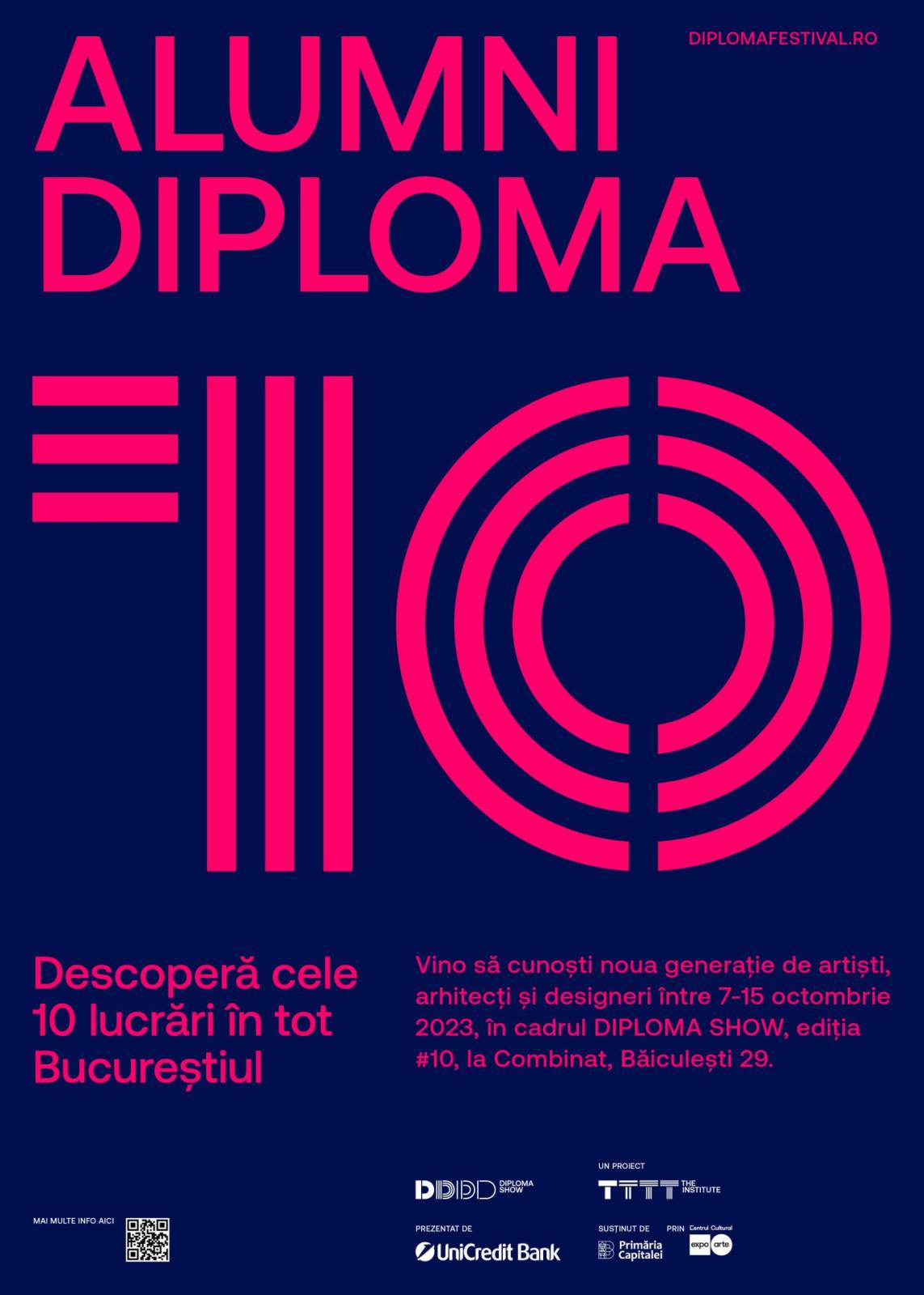 DIPLOMA Show 2023, ediția a X-a: 130 de lucrări prezentate publicului larg la Combinatul Fondului Plastic