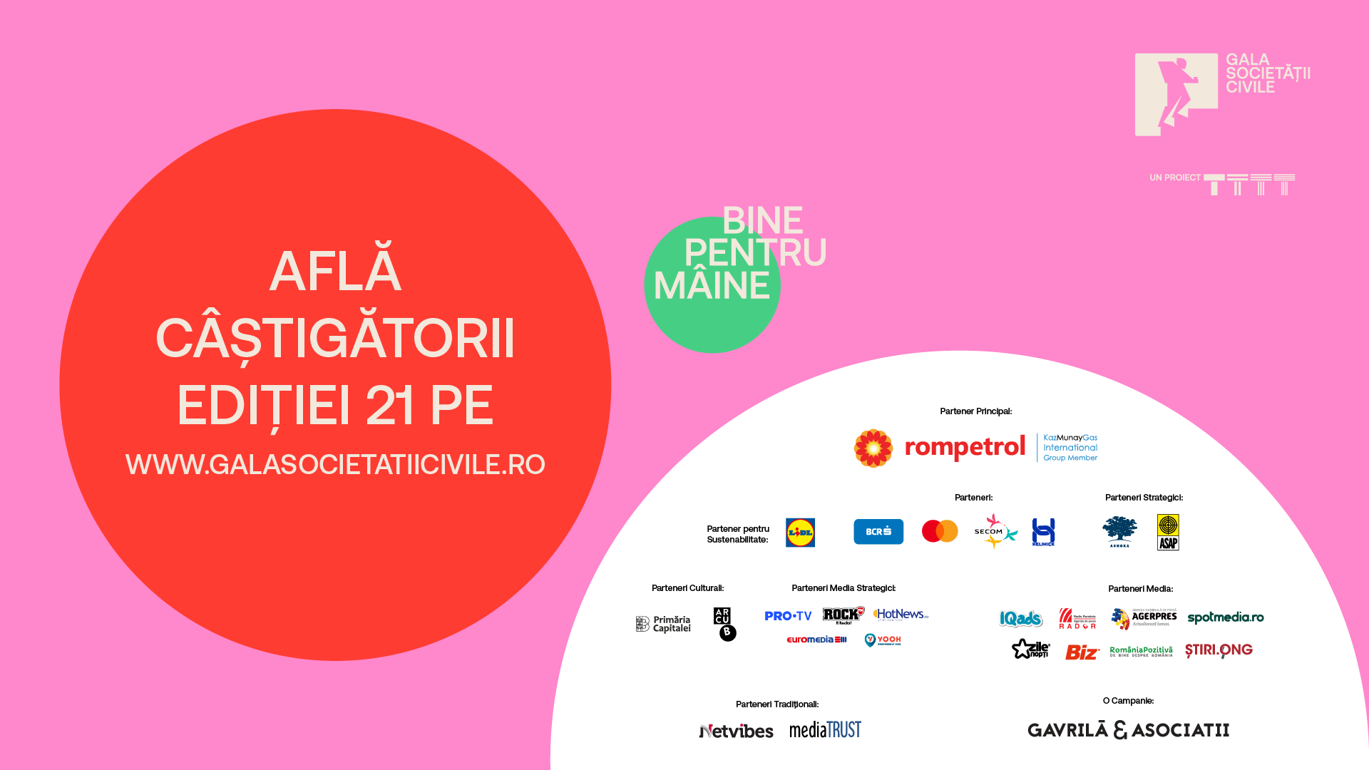 Marele Premiu al Galei Societății Civile 2023 a fost câștigat de Dopomoha - War TaskForce