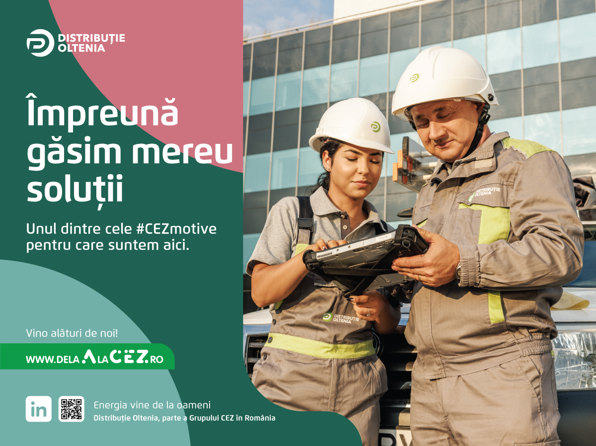 Rogalski Damaschin semnează prima campanie de brand de angajator a Grupului CEZ în România