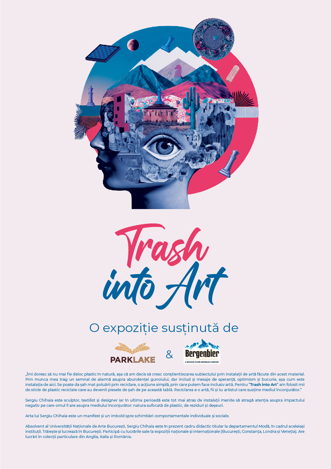 Bergenbier S.A. și ParkLake susțin „Trash into Art”, 