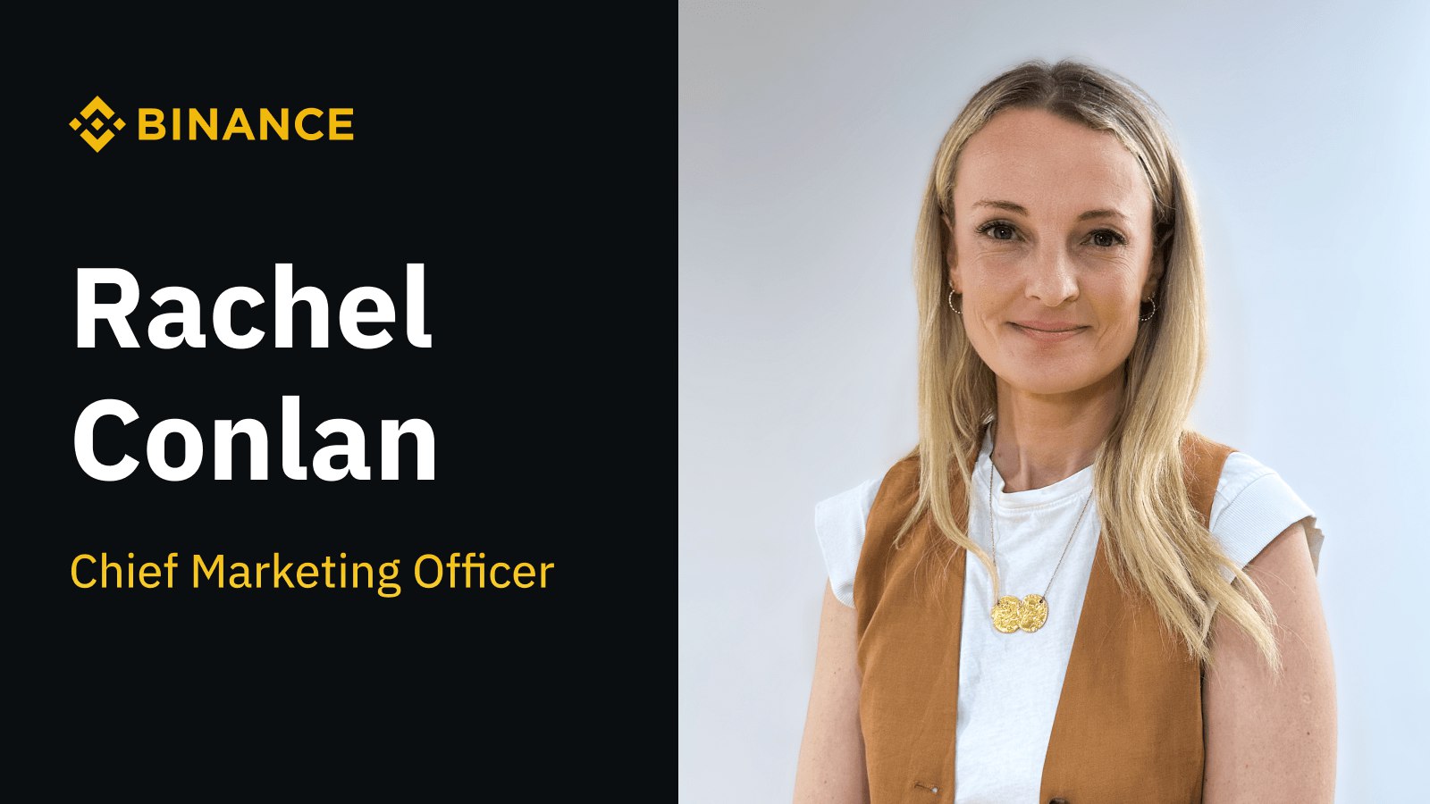 Binance o numește pe Rachel Conlan în rolul de director de marketing