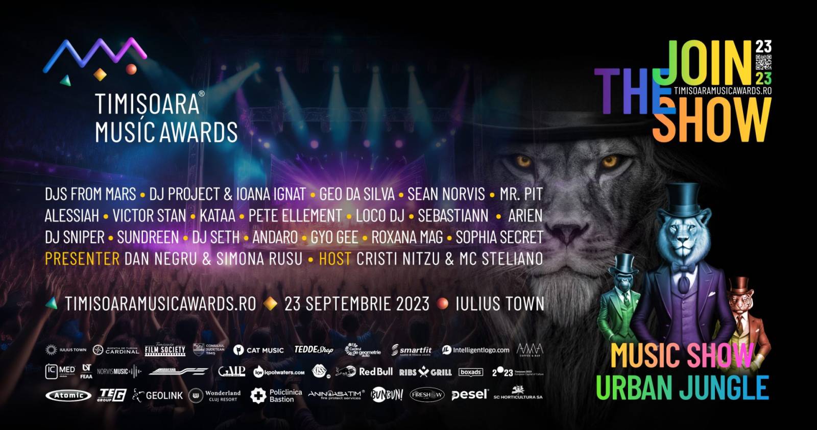Prima ediție Timișoara Music Awards are loc în acest weekend