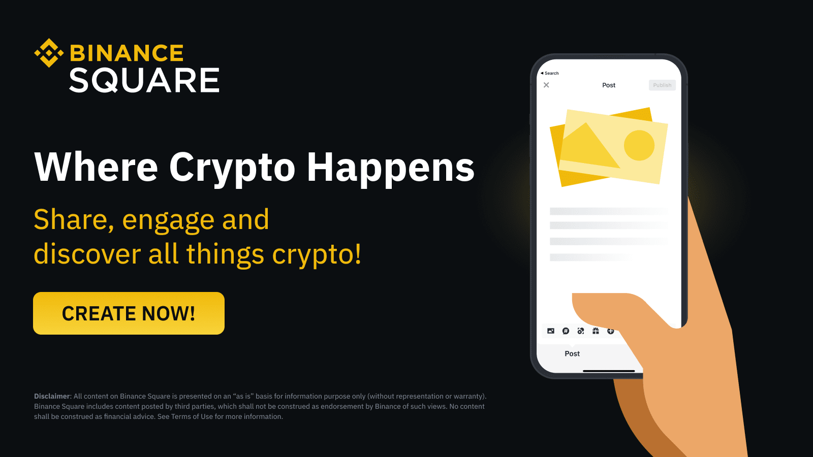 Binance lansează rețeaua socială Binance Square, ce include conținut generat de utilizatori