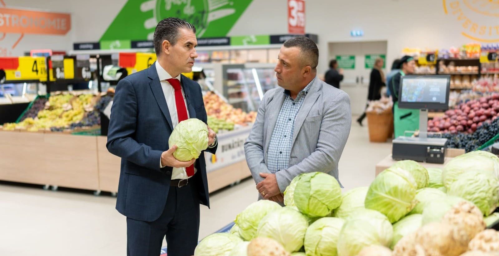 Julien Munch, Carrefour - producatori locali