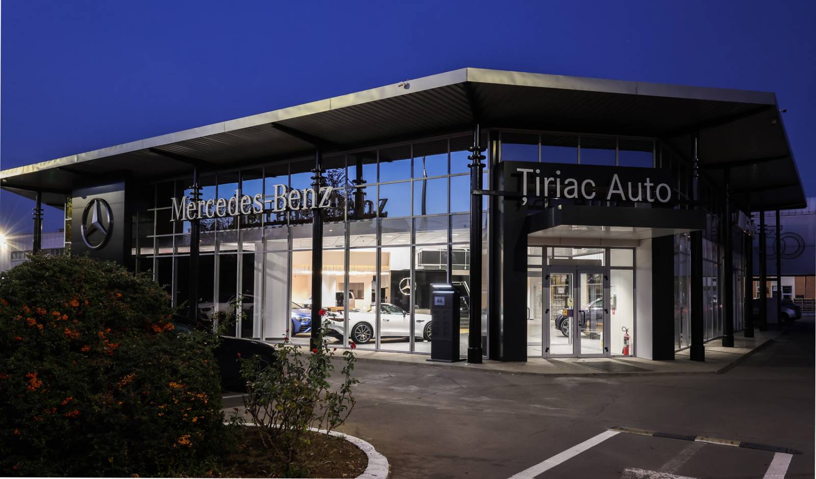 Țiriac Auto a investit 850.000 de euro în noul showroom Mercedes-Benz București - concept MAR20X