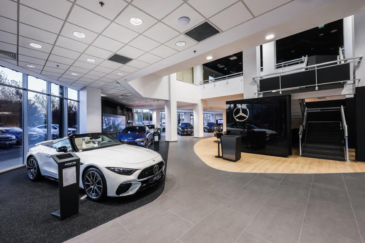 showroom Țiriac Auto Mercedes-Benz MAR20X