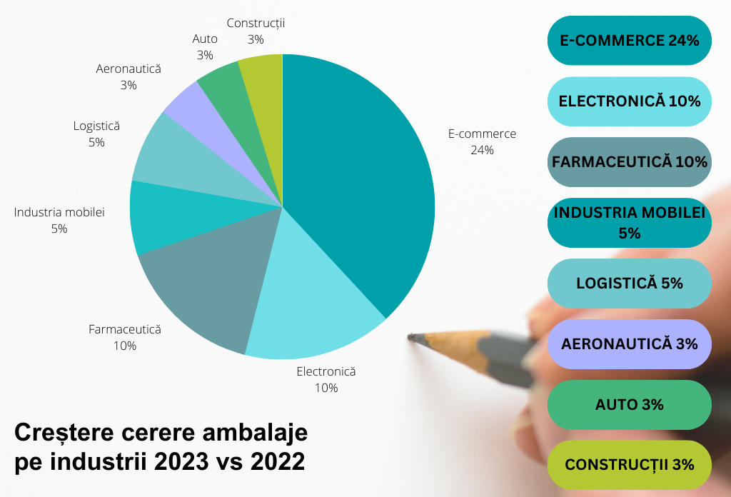 INATECH Packaging: Piața de ambalaje din România, creștere lentă în 2023 pe fondul consumului general mai redus 1 INATECH Packaging: Piața de ambalaje din România, creștere lentă în 2023 pe fondul consumului general mai redus