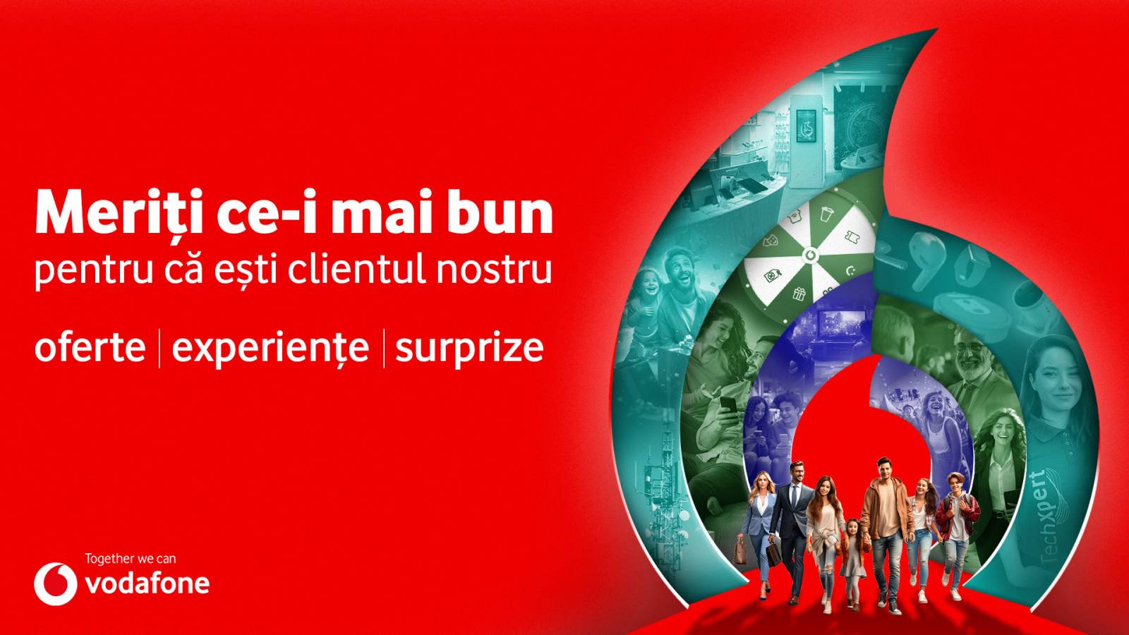 OXYGEN semnează noua campanie Vodafone Meriți ce-i mai bun, cu accent pe emoție și încredere