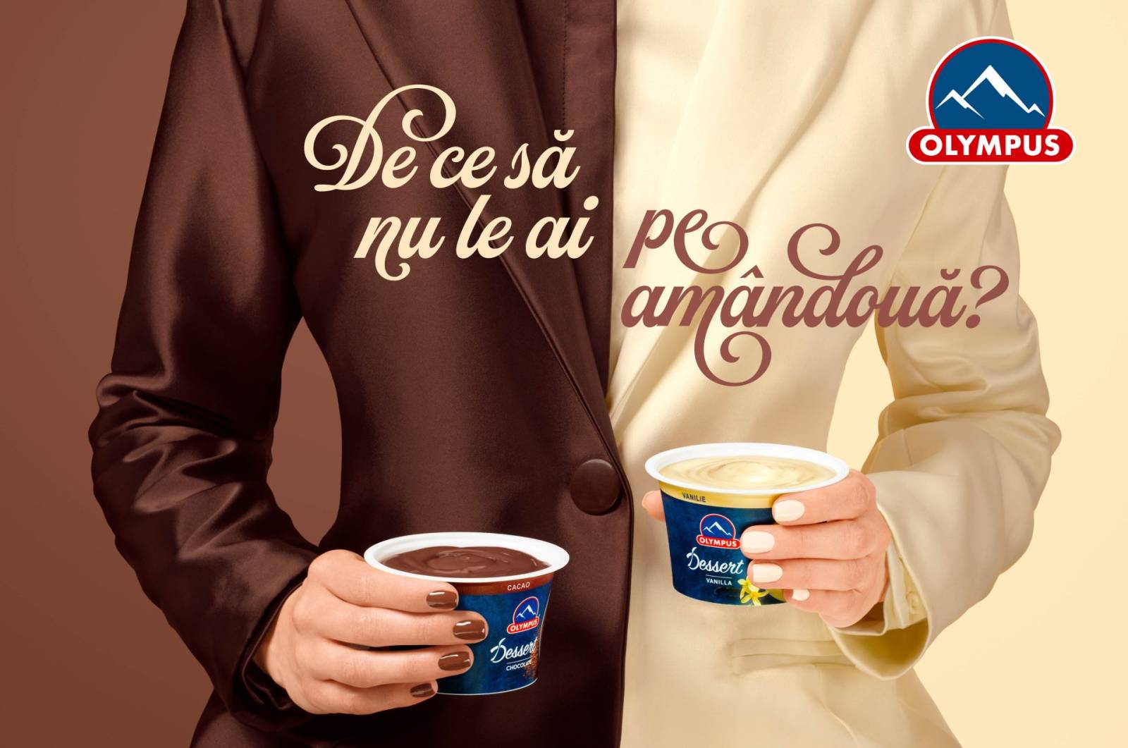 Olympus își extinde gama de produse și adaugă în portofoliu trei sortimente de desert pe bază de lapte