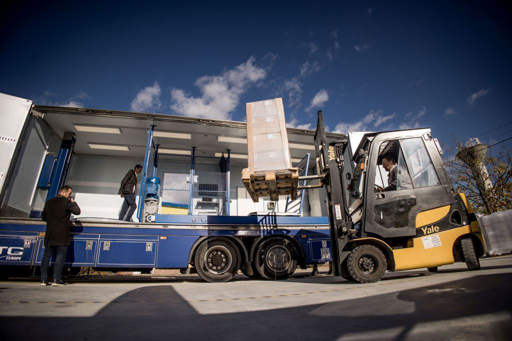 SmartWrap - Centrul Mobil de Testare a Stabilității Paleților
