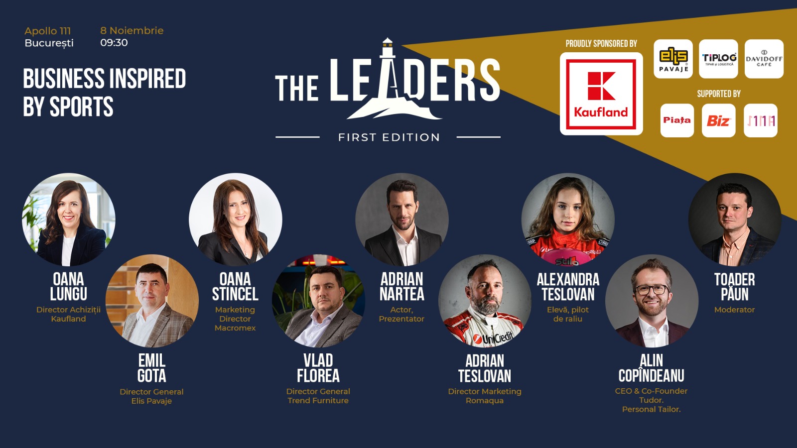 The Leaders, o nouă serie de evenimente pentru oamenii de afaceri