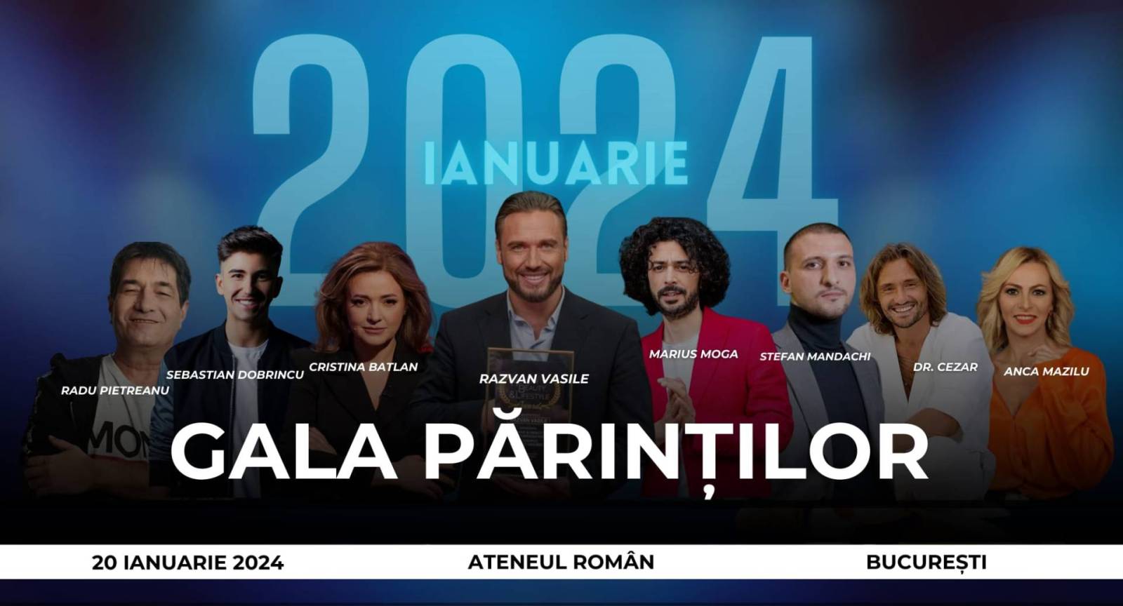 Gala Părinților – Educație pentru Viitor, pe 20 ianuarie la Ateneul Român