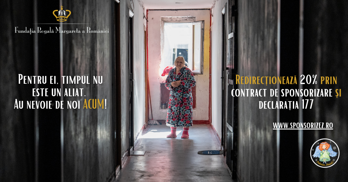Fundația Regală Margareta a României lansează Campania ”Răspunde cu suflet vârstnicilor singuri!” 1 Redirectioneaza pentru seniorii pentru care timpul nu le este aliat