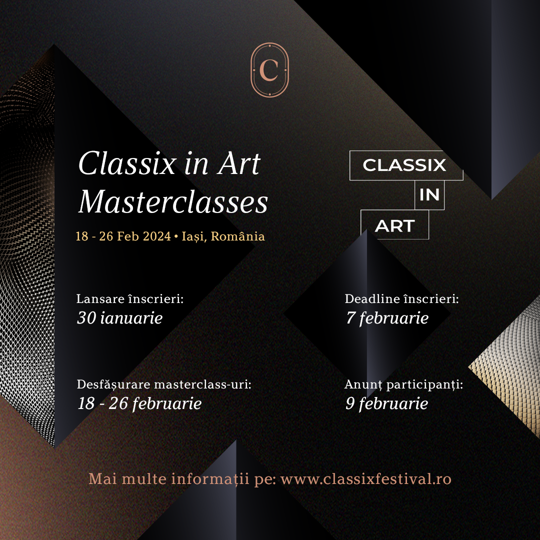 Classix Festival 2024 și-a anunțat programul 5