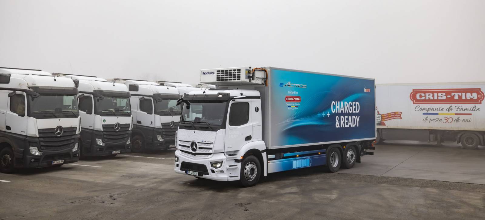 Cris-Tim a avut o cifră de afaceri de 567 mil. lei în S1 2026 3 Cris-Tim, camion electric eActros 400