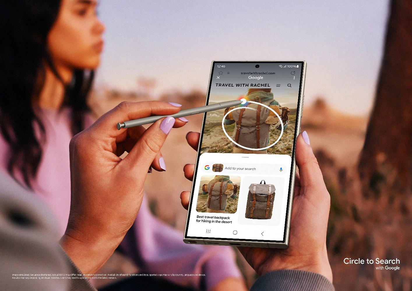 Samsung Galaxy S24 Circle to search
