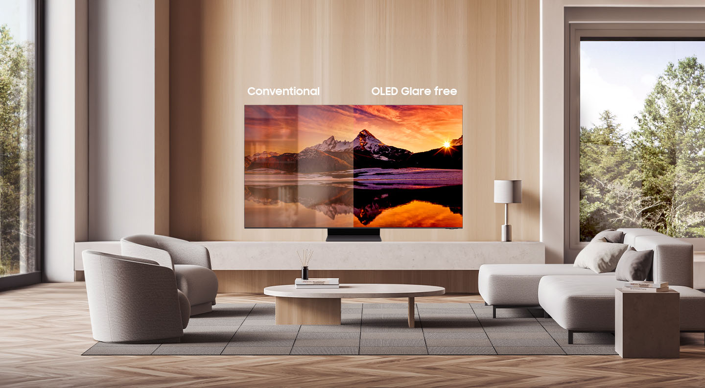 Samsung OLED Glare free